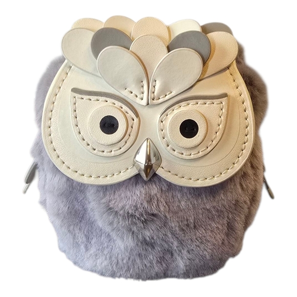 Kate Spade First Edition Hoot Owl Novelty Coin Purse Bag Charm - Picture 1 of 6